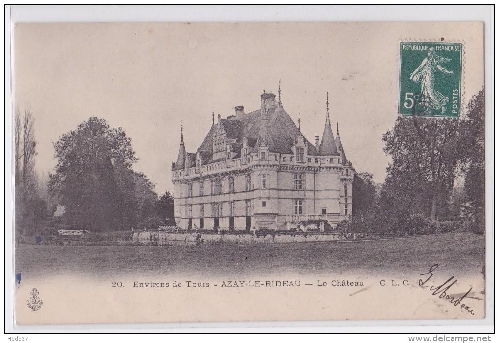 Azay-le-Rideau - Environs de Tours - Le Château