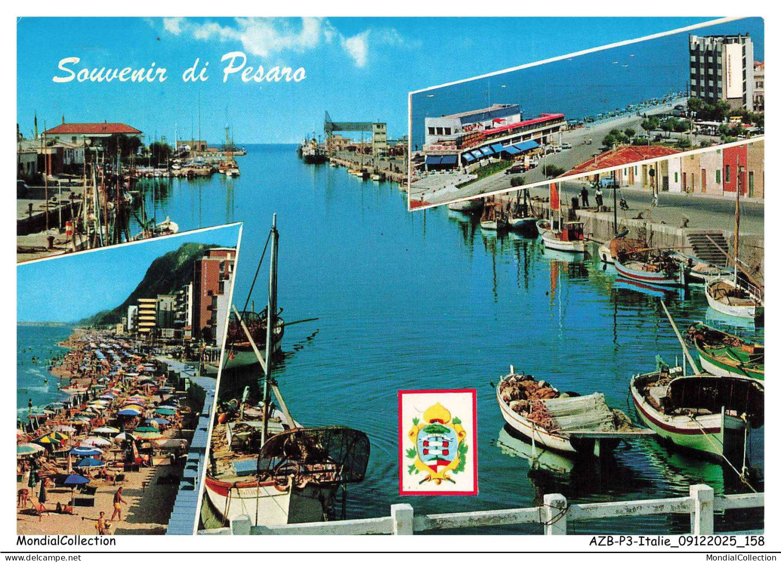 AZBP3-0205-ITALIE - Souvenir di PESARO - La seine et ses bords