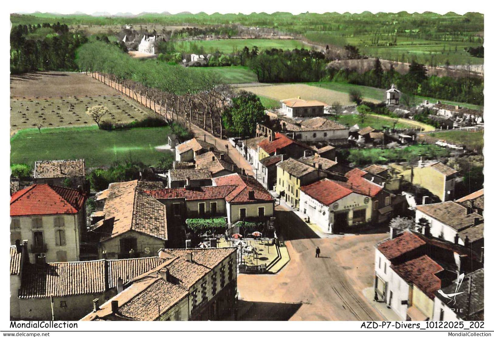 AZDP7-0859-81 - SAINT-PAUL-CAP-DE-JOUX - VUE AERIENNE LAPIE