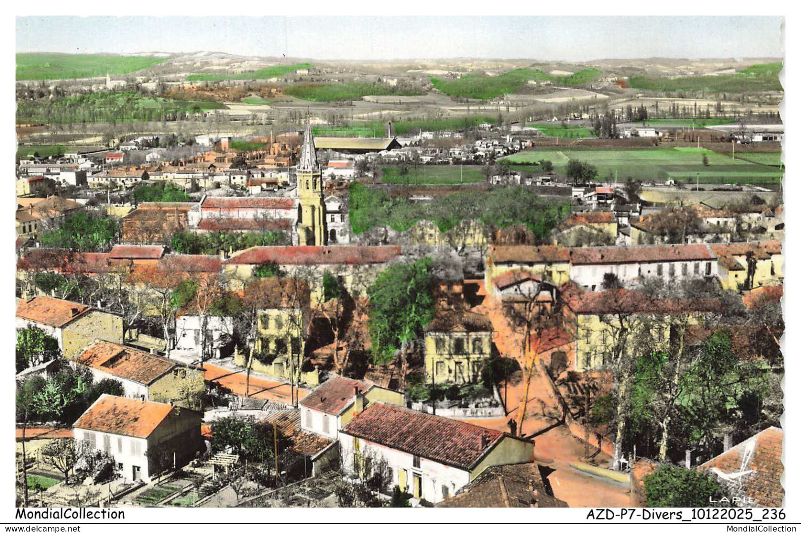 AZDP7-0876-81 - SAINT-PAUL-CAP-DE-JOUX - Vue générale