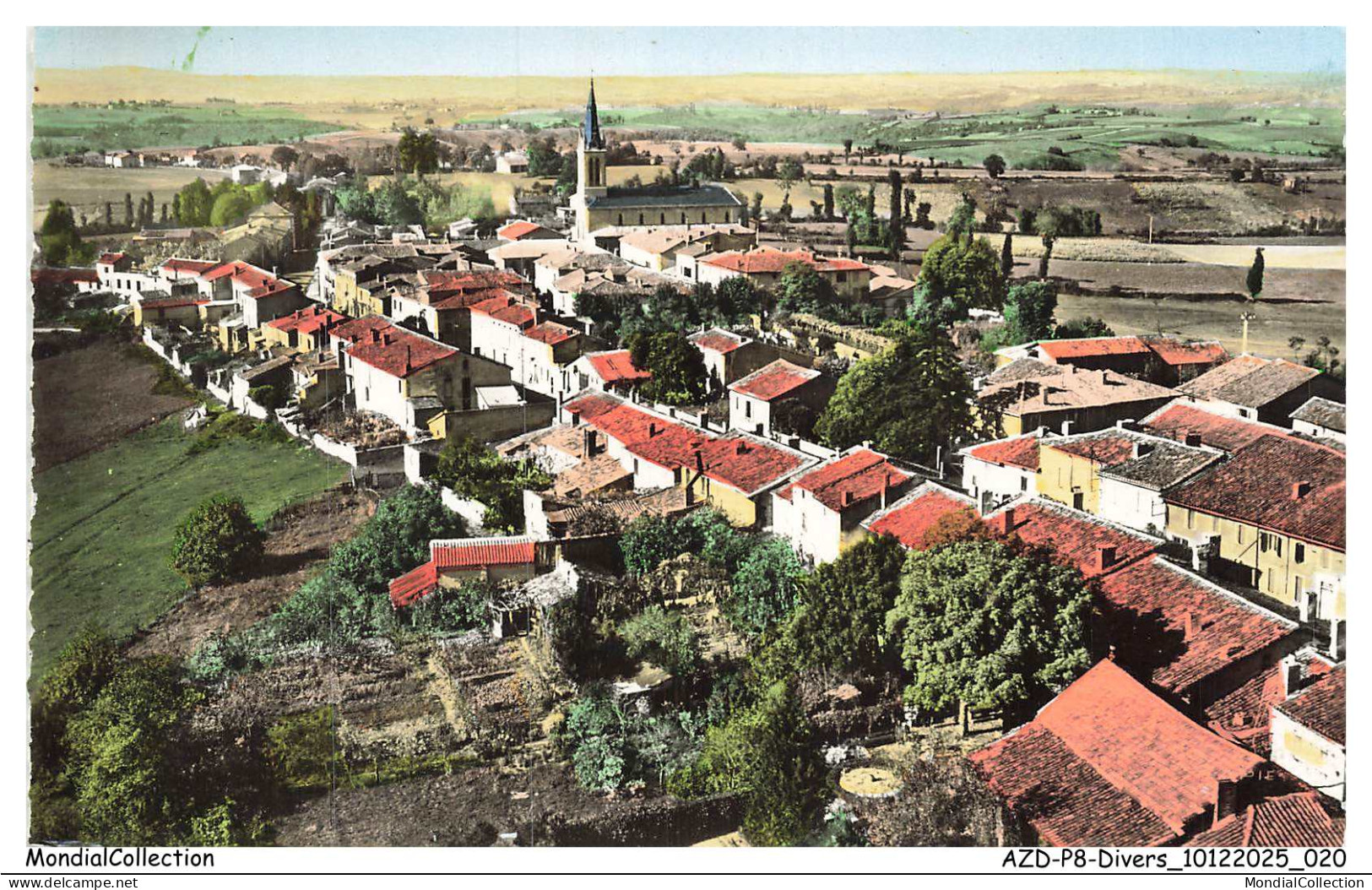 AZDP8-0892-81 - VILLEFRANCHE-D'ALBIGEOIS - Vue générale