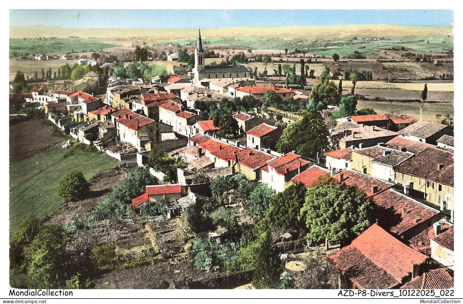 AZDP8-0893-81 - VILLEFRANCHE-D'ALBIGEOIS - Vue générale
