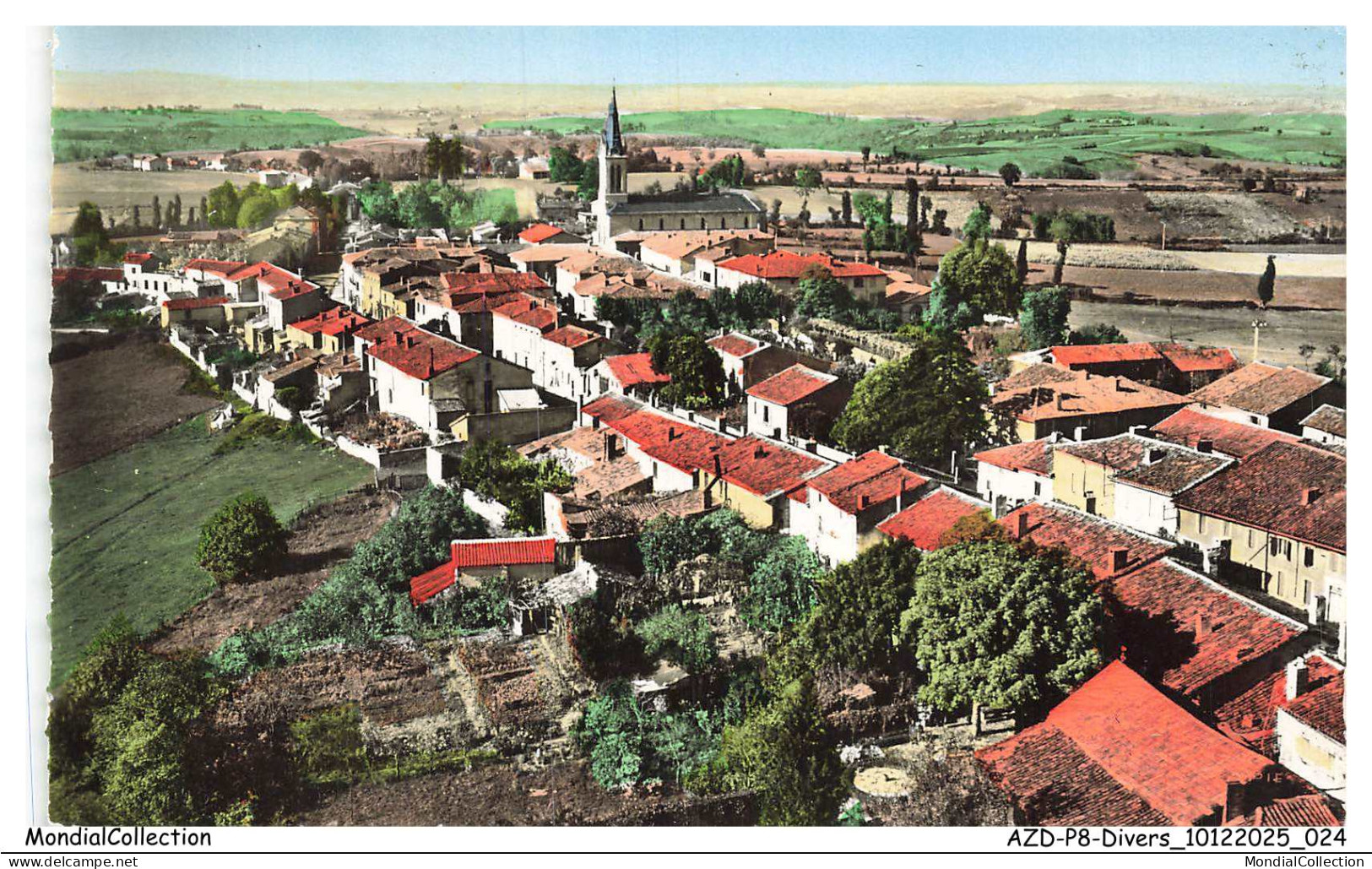 AZDP8-0894-81 - VILLEFRANCHE-D'ALBIGEOIS - Vue générale