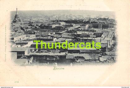 CPA BACOU BAKOU BAKY AZERBAIDJAN AZERBAIJAN RUSSIE RUSSIA VUE GENERALE