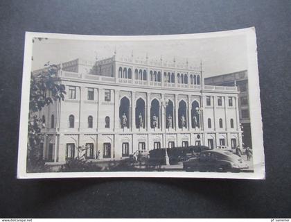 Foto AK Russland / Aserbaidschan BAKU / Sowjet Union 1955 nach Berlin H.V. Flüssige Brennstoffe Investabteilung