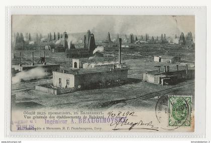 Vue générale des établissements de Balakani. *