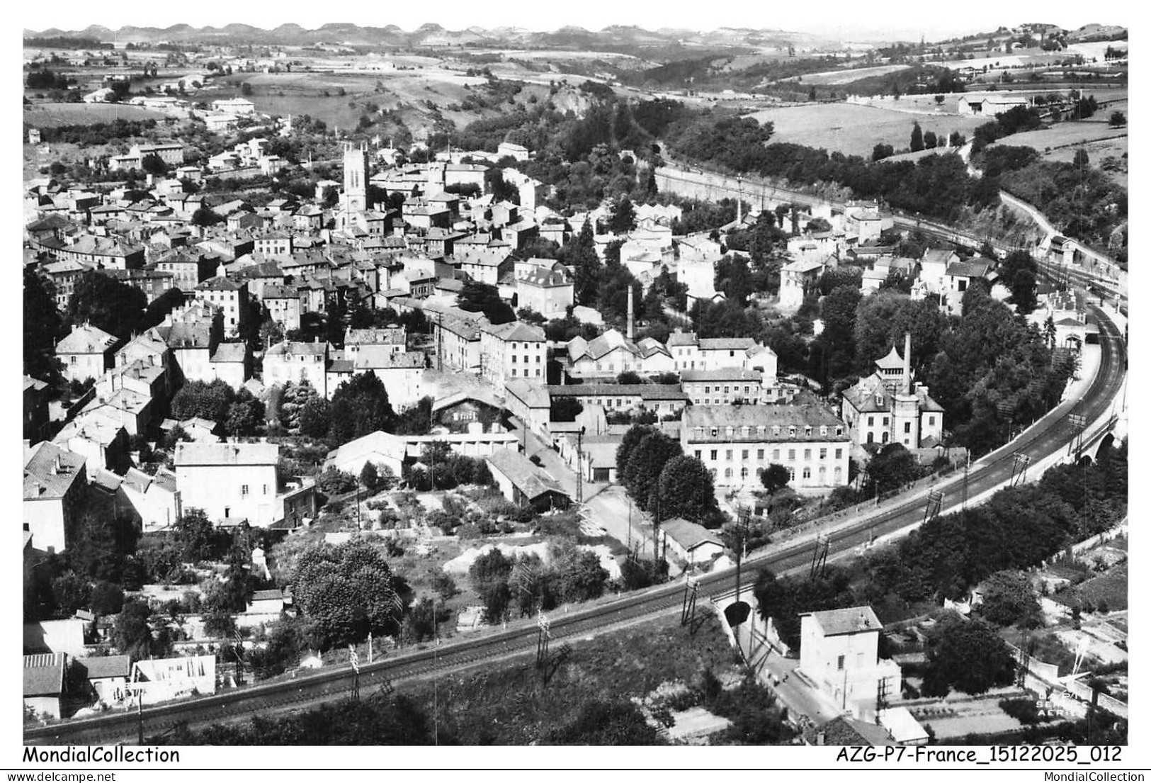 AZGP7-0567-69 - L'ABRESLE - En avion au-dessus - Vue générale