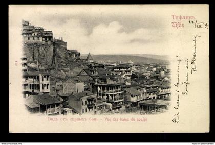 Georgien, Tiflis, Blick auf die Schwefelbäder