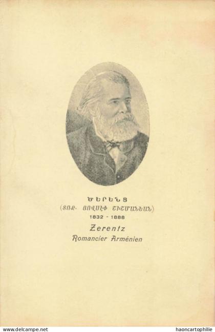 Armenie  Zerentz  romancier Armenien