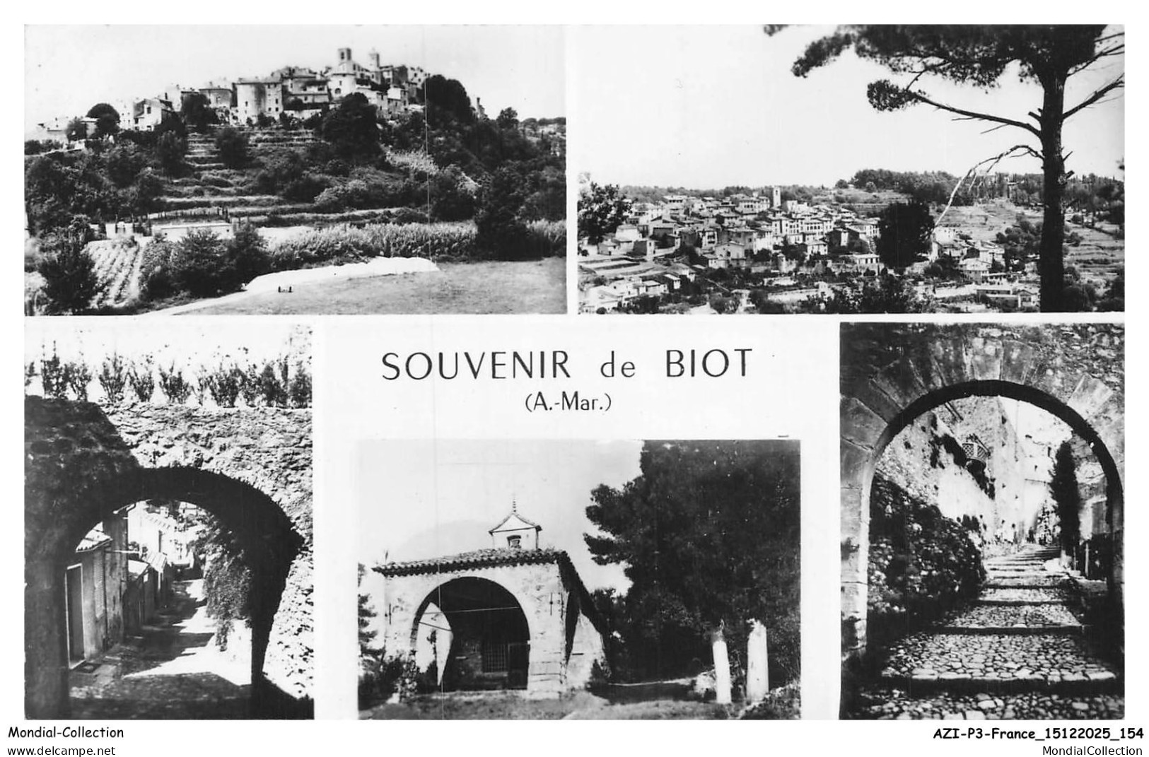 AZIP3-0272-06 - BIOT - Souvenir de Biot