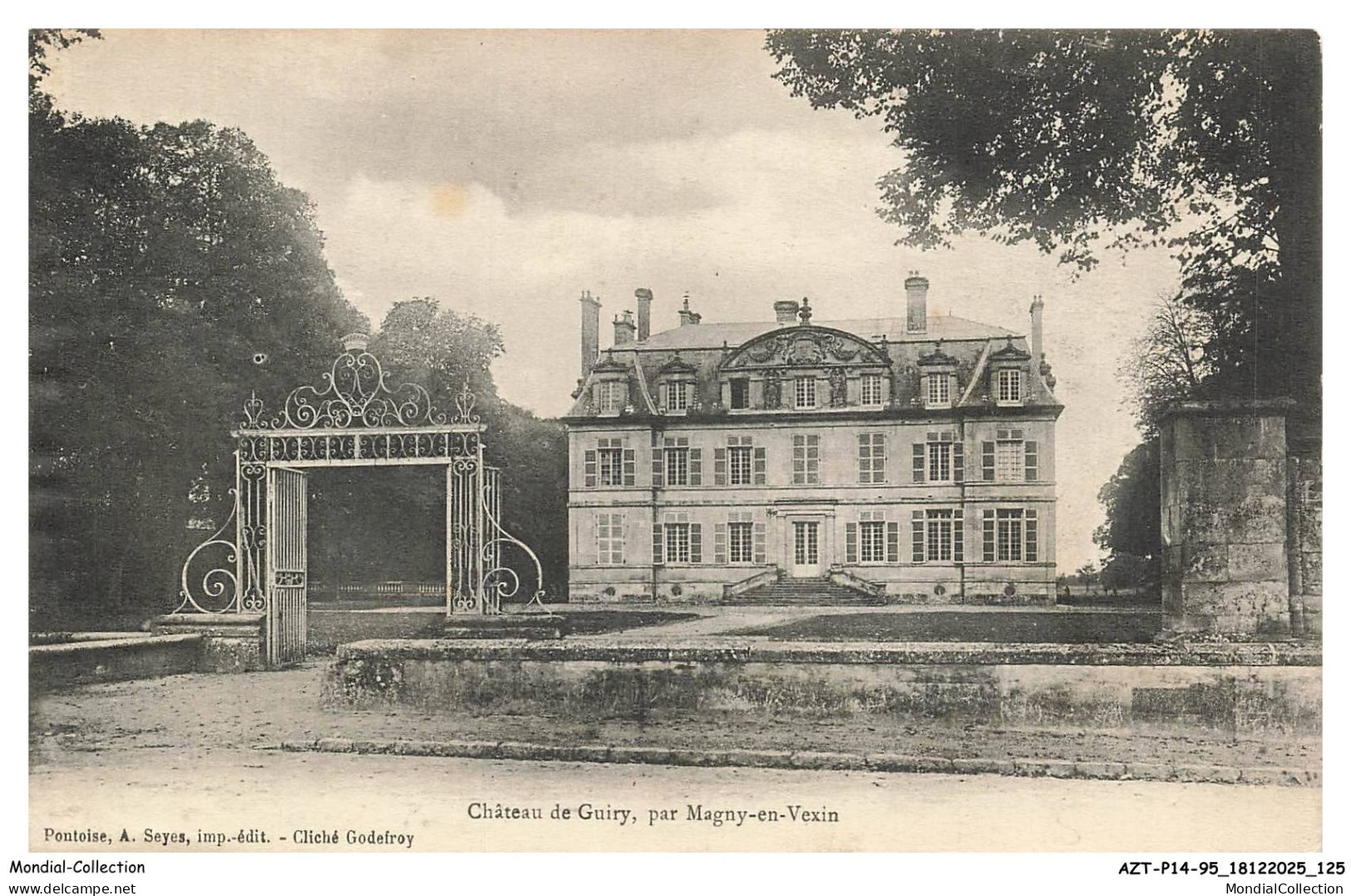 AZTP14-1215-95 - AUVERS - Chateau de GUIRY - Par MAGNY-EN-VEXIN