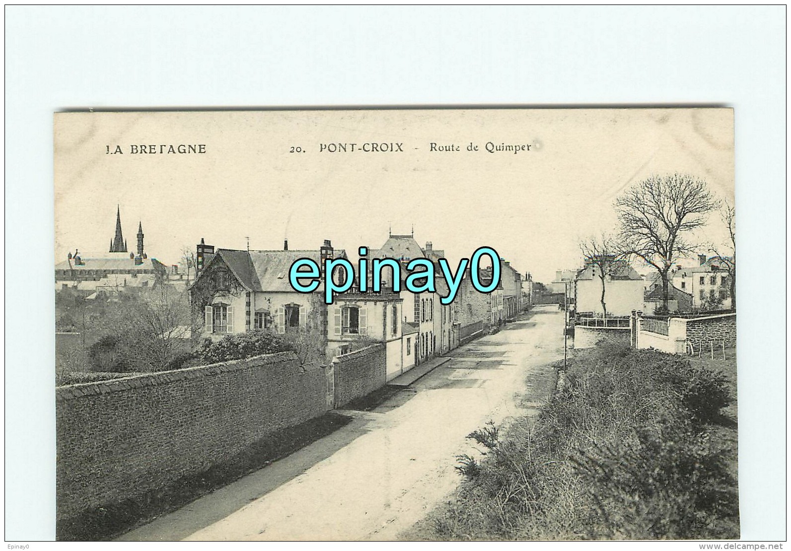 B - 29 - PONT CROIX - route de Quimper