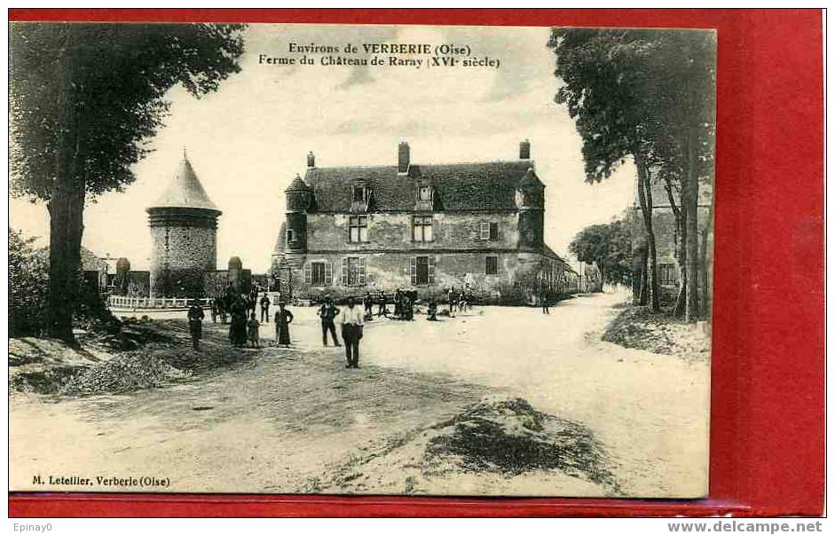 B - 60 - RARAY - ferme du château de Raray - pigeonnier - environs de Verberie