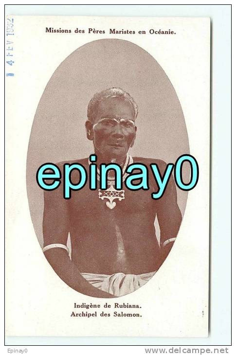 B -  SALOMON - indigéne de Rubiana  - VENTE FLASH