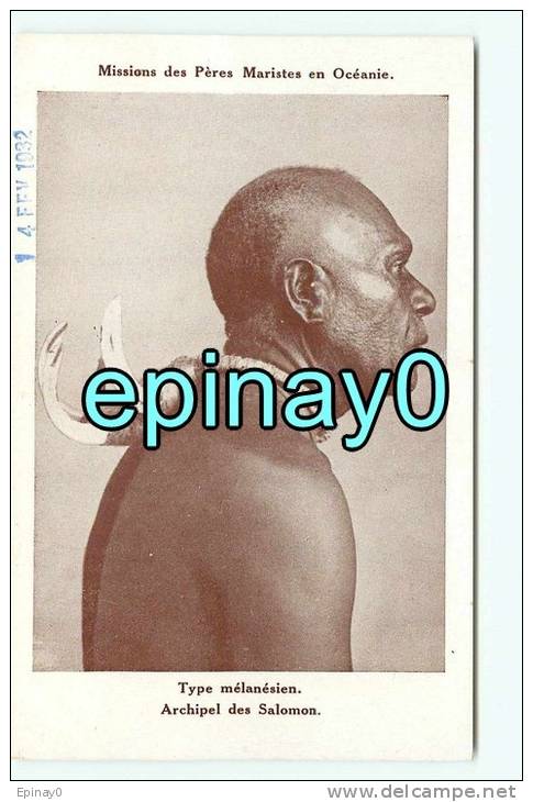 B -  SALOMON - type mélanésien - VENTE FLASH