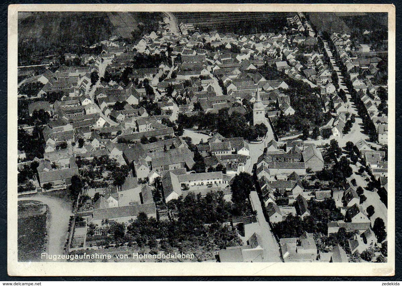 B0648 - Hohendodeleben - Wanzleben - Flugzeugaufnahme - Luftbild - H.A. Kruse Hamburg