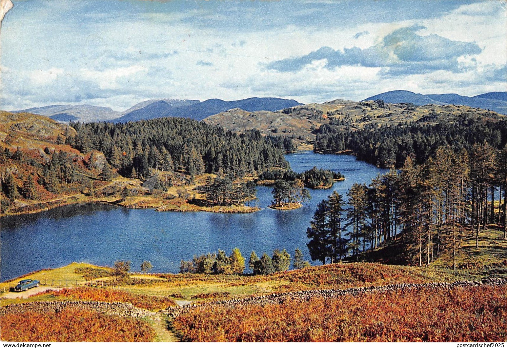 B100379 tarn hows lancashire   uk