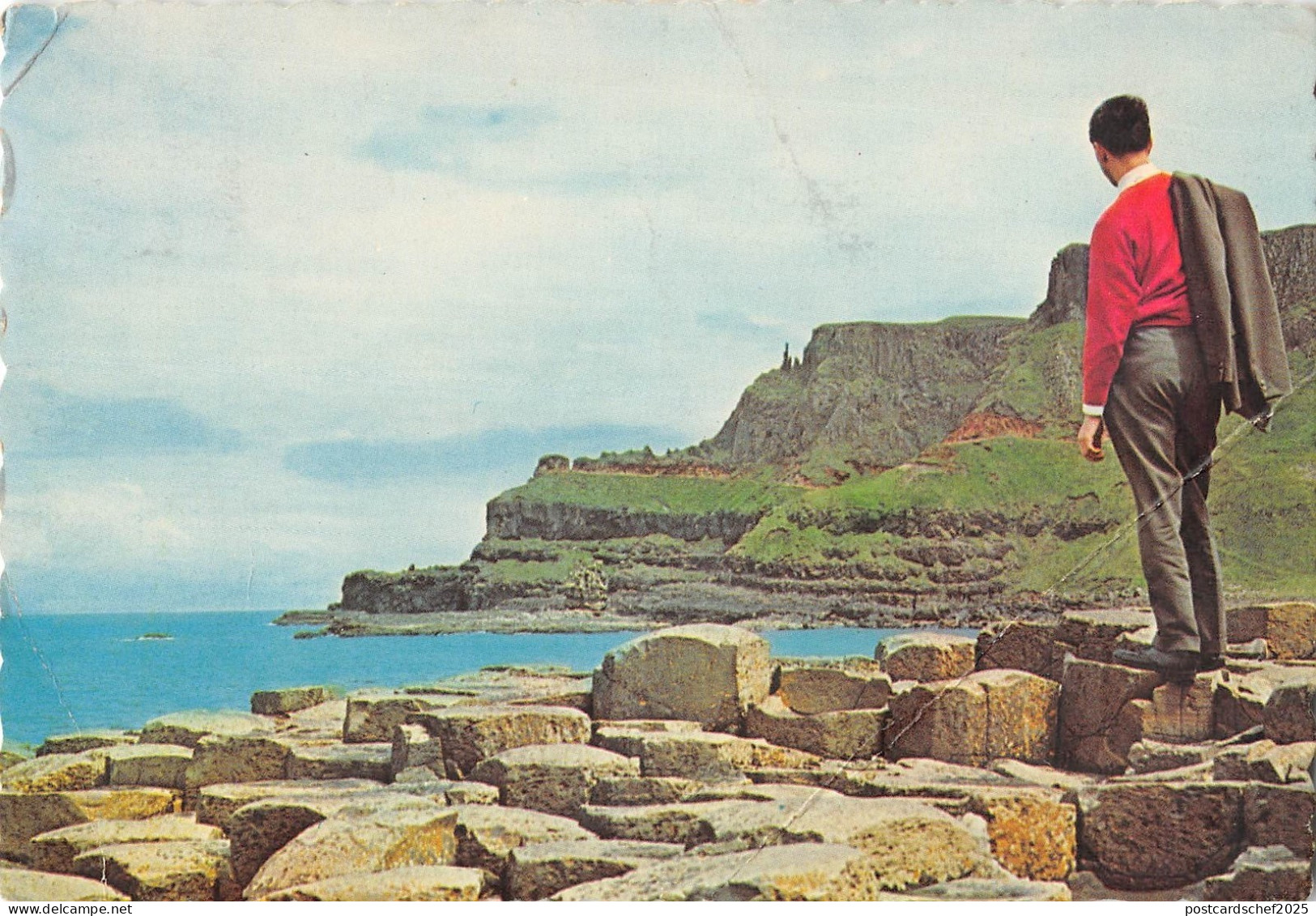 B100670  gyants causeway antrim northern ireland