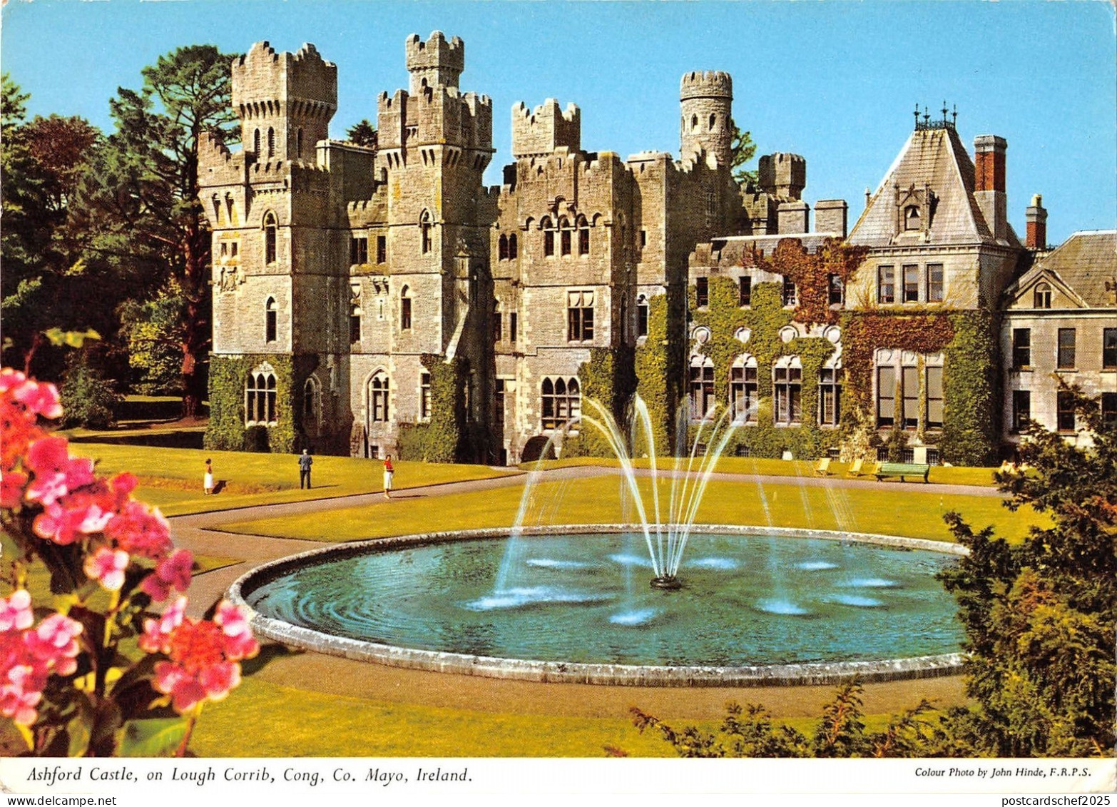 B100725 ashford castle mayo on lough corrib   ireland