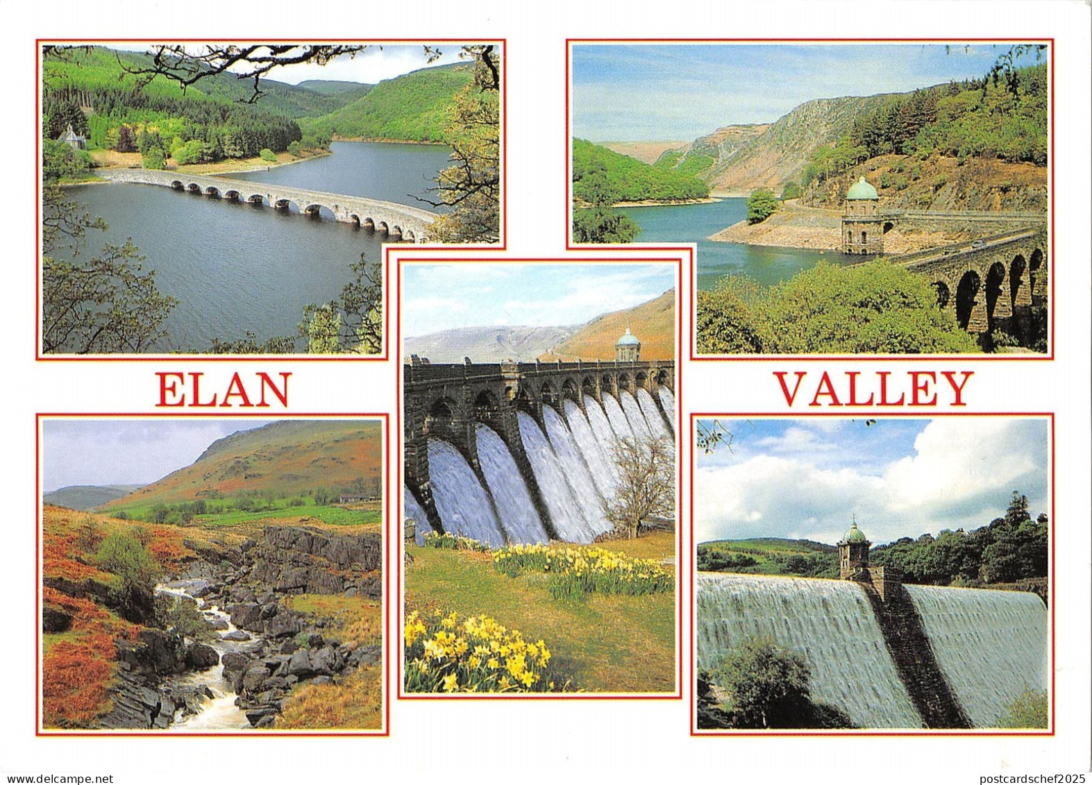 B100953 elan valley  wales