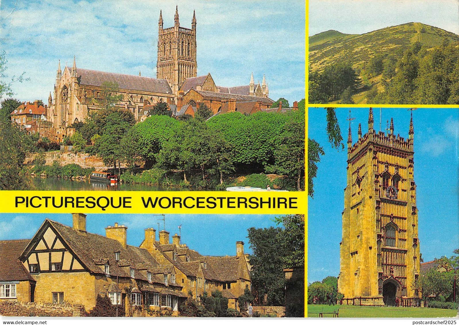 B102476 picturesque worcestershire    uk