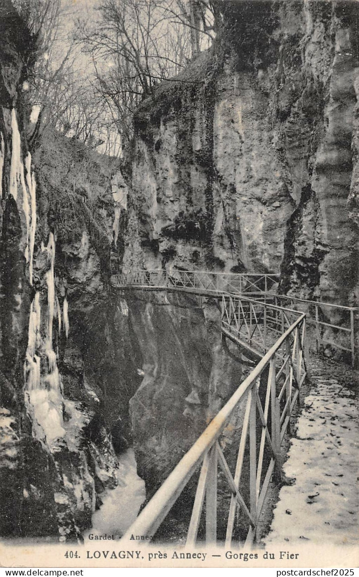 B107580 France Lovagny Pres Annecy Gorges du Fier real photo uk