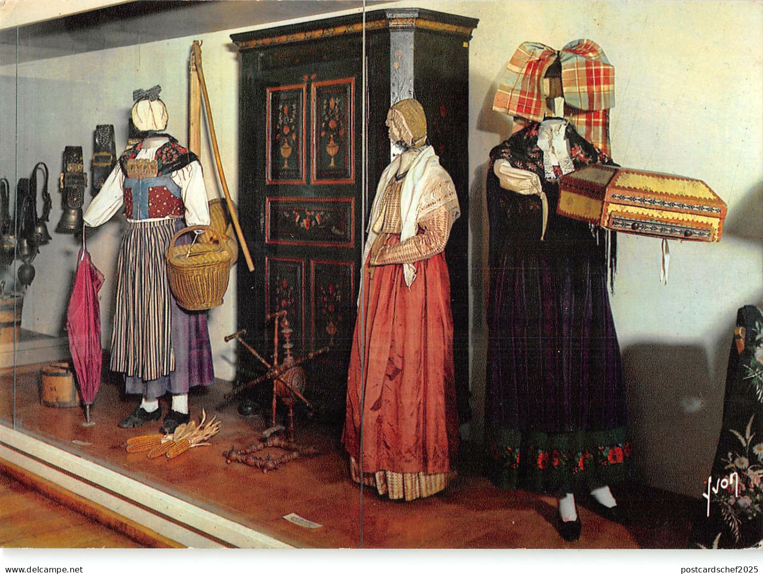 B109605 France Colmar Musee d'Unterlinden Costumes Colmar