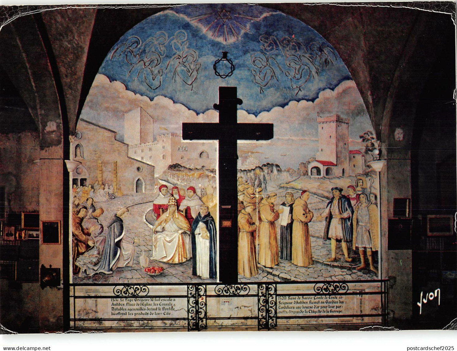 B110164 France Cap d'Antibes Chapelle de la Garoupe Kapelle