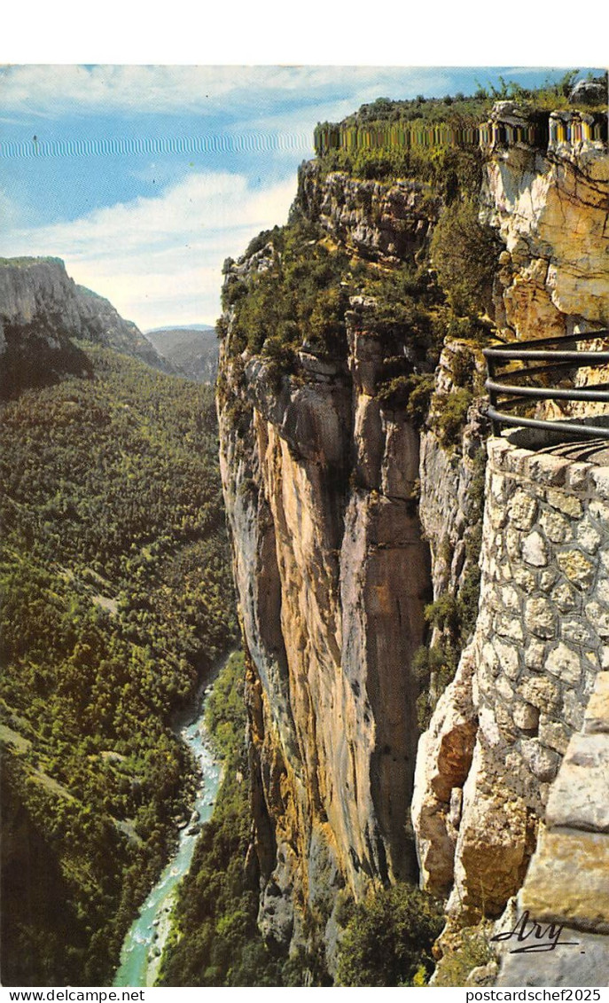 B110373 France Verdon Belvedere Belvedere de El Scalez et le Verdon Samson