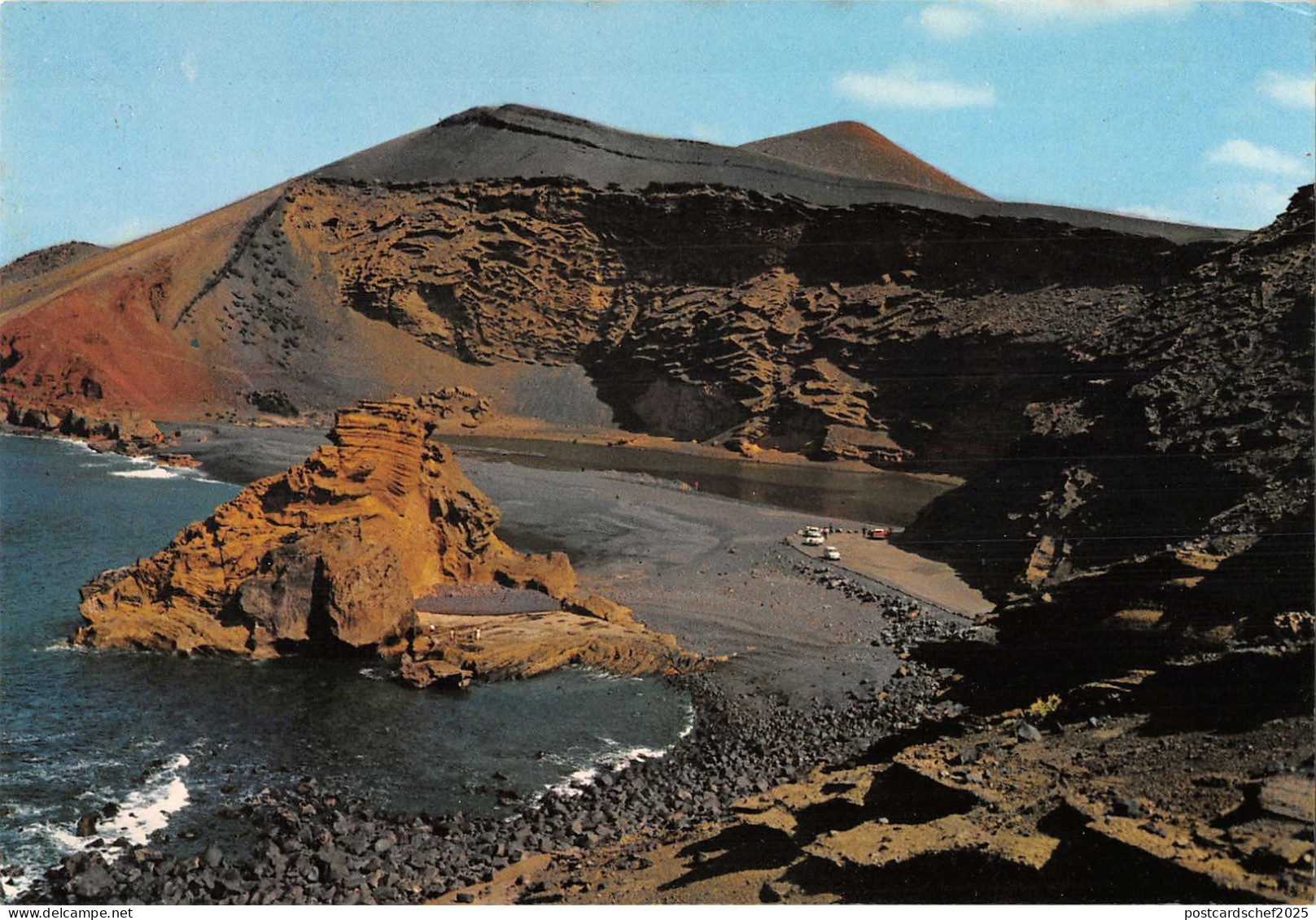 B110747 France Lanzarote Playa y Laguna El golfo