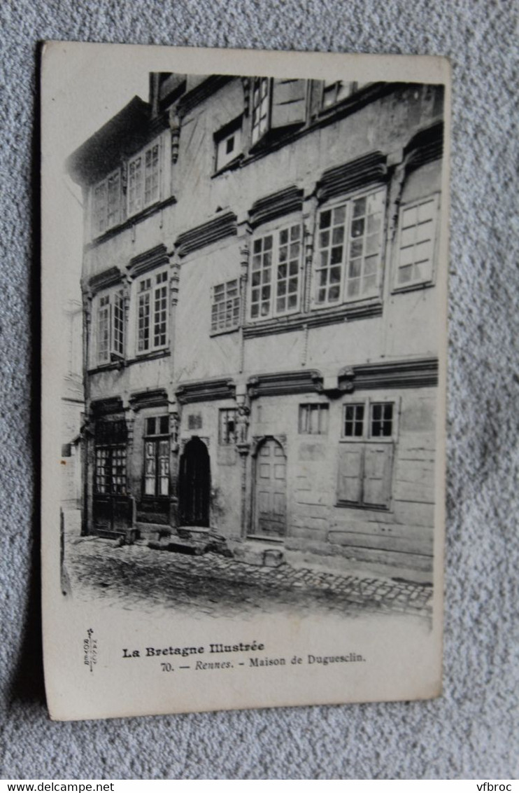 B235, Rennes, maison de Duguesclin, Ille et Vilaine 35
