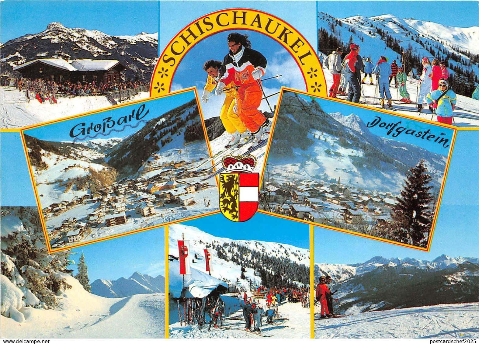 B31990 Skischaukel Grossarl  austria