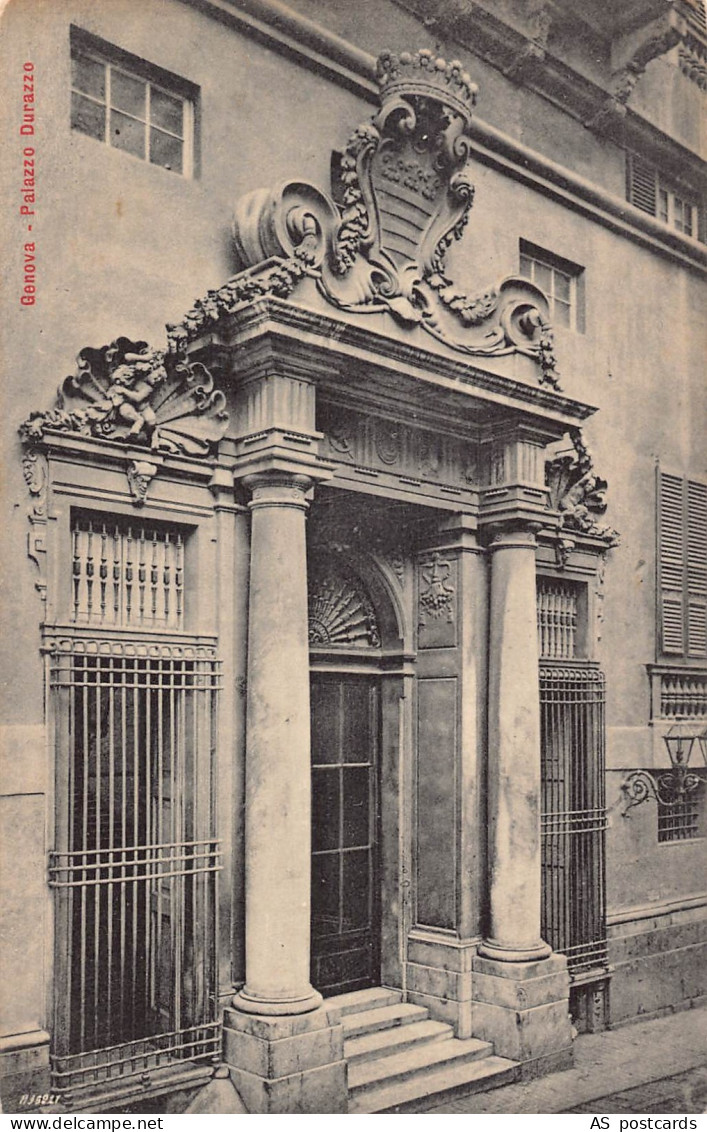 B327 Italy Genova Genoa Palazzo Durazzo Palace vintage postcard
