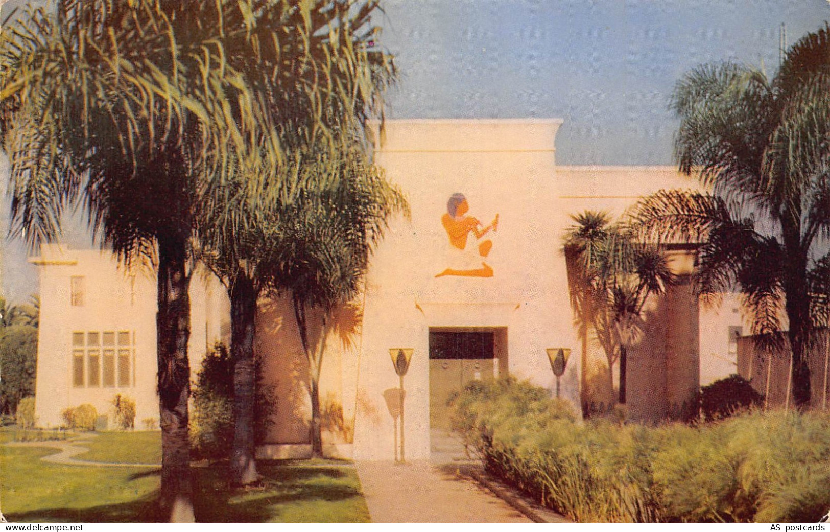 B351 US Rosicrucian Resaerch Library San Jose California postcard