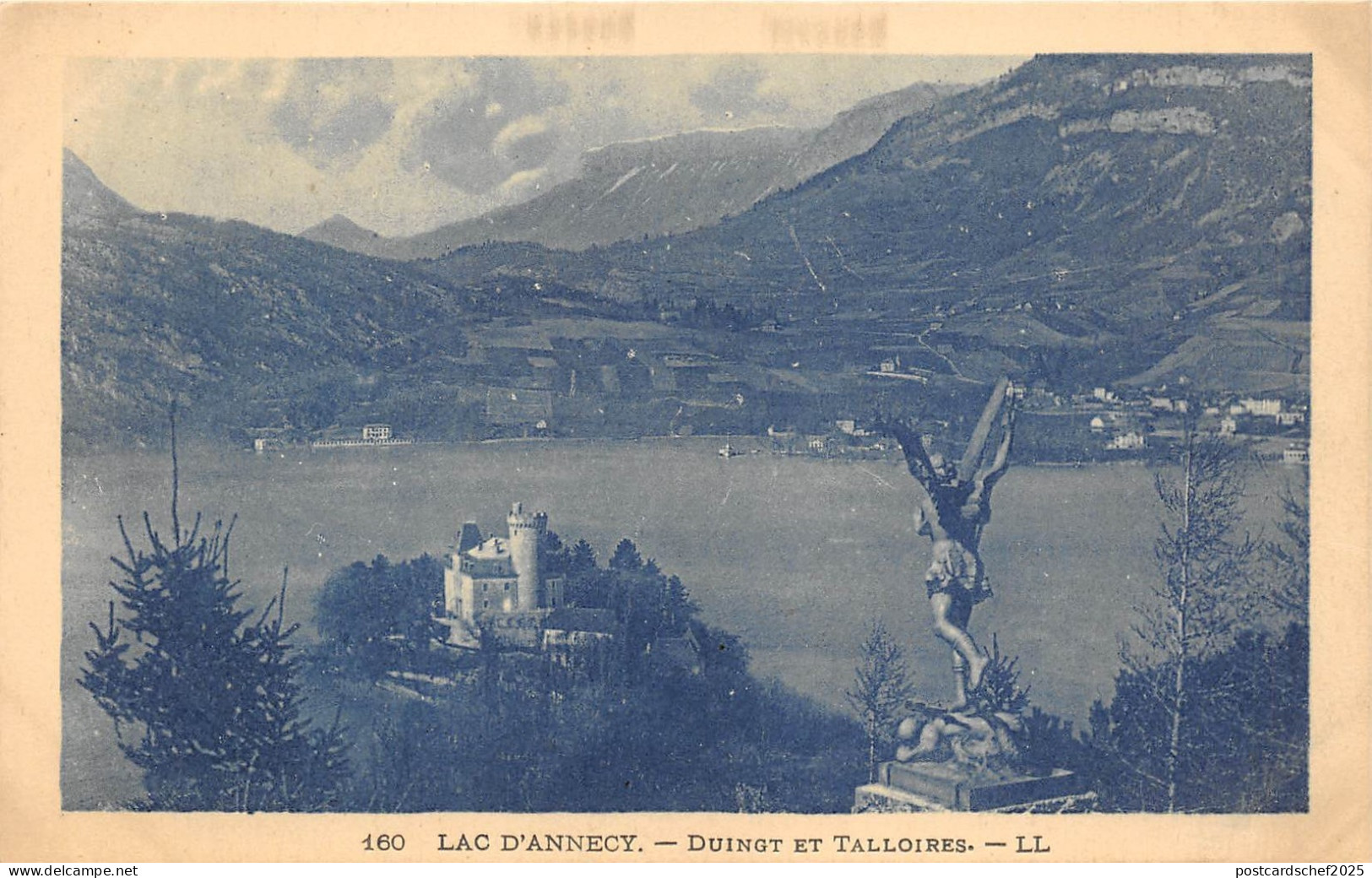 B38551 Lac D`Annecy Duingt et Talloires    france