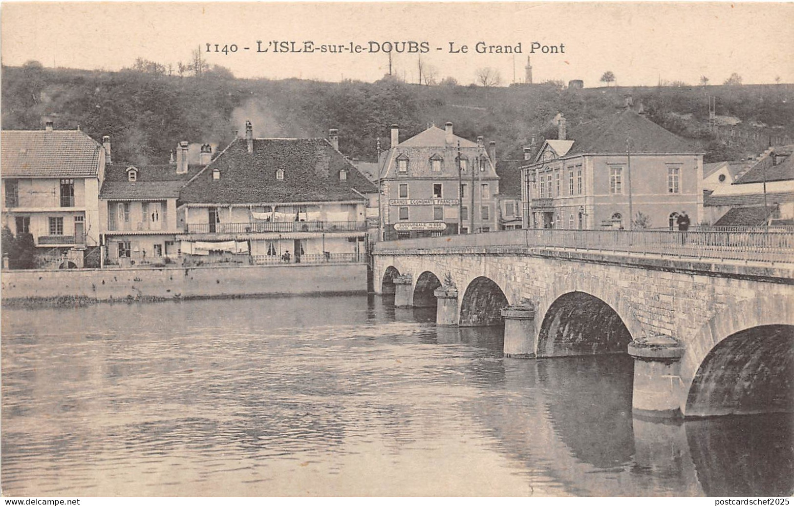 B38651 L`Isle sur le Doubs Le Gran Pont    france