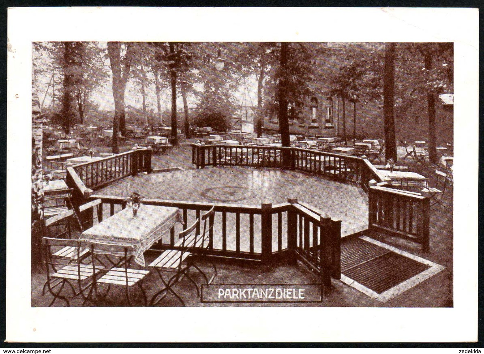 B3896 - Hartmannsdorf bei Chemnitz - Parktanzdiele - P. Mäckel - Druck Tetzner & Zimmer Chemnitz