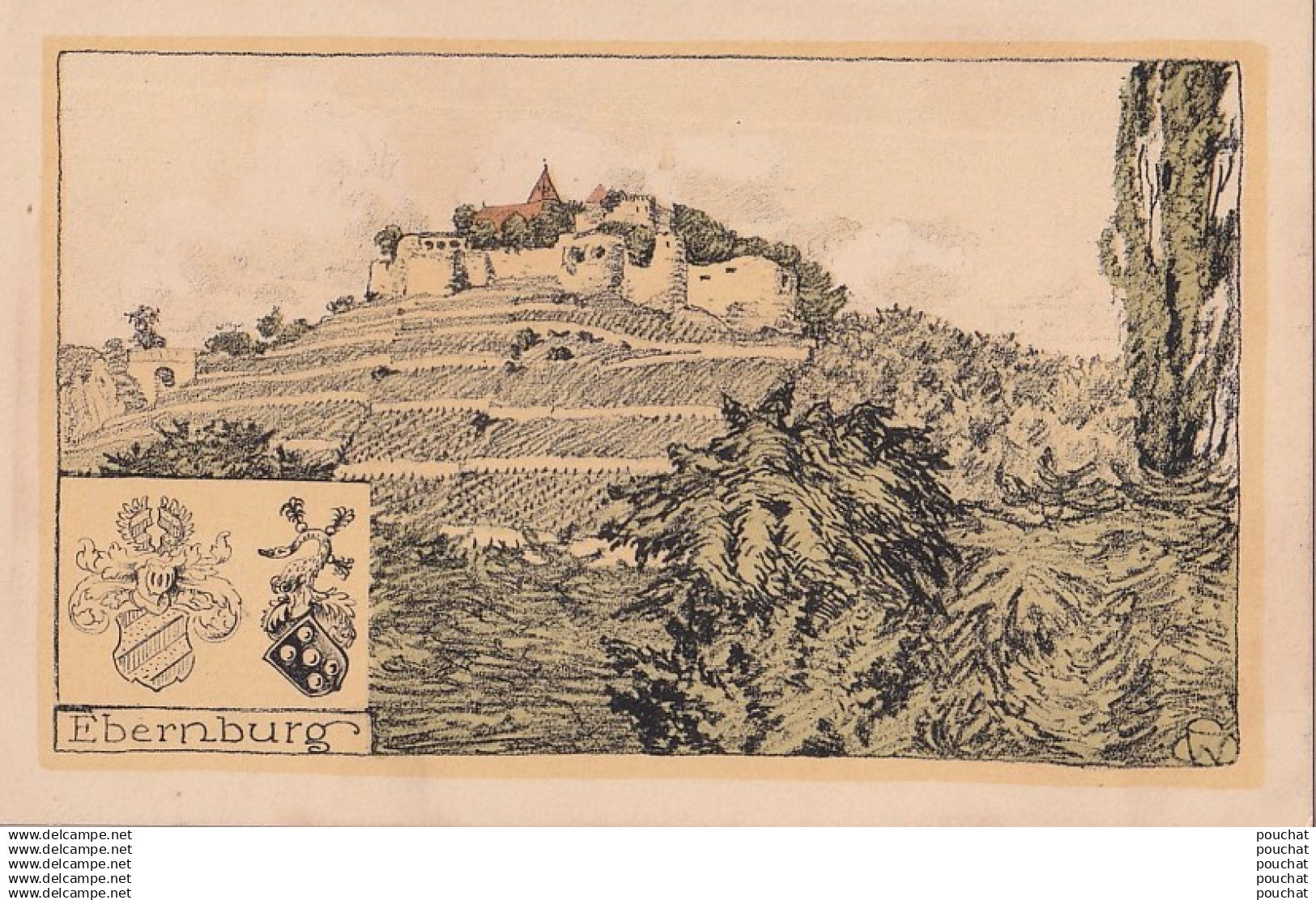 B4-  EBERNBURG - BAD MUNSTER  AM STEIN  - (  2 SCANS )