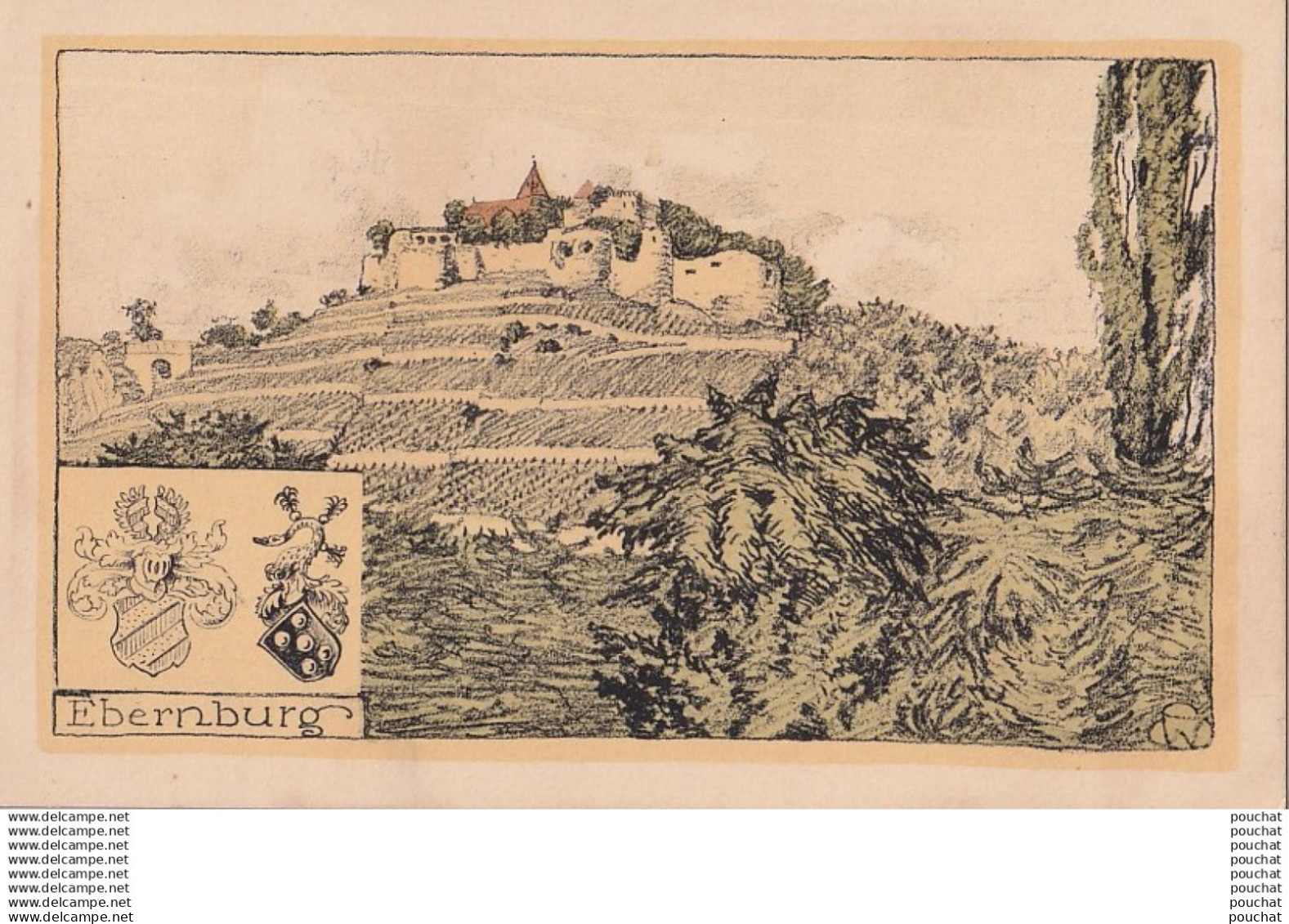 B4-  EBERNBURG - BAD MUNSTER  AM STEIN  - (  2 SCANS )