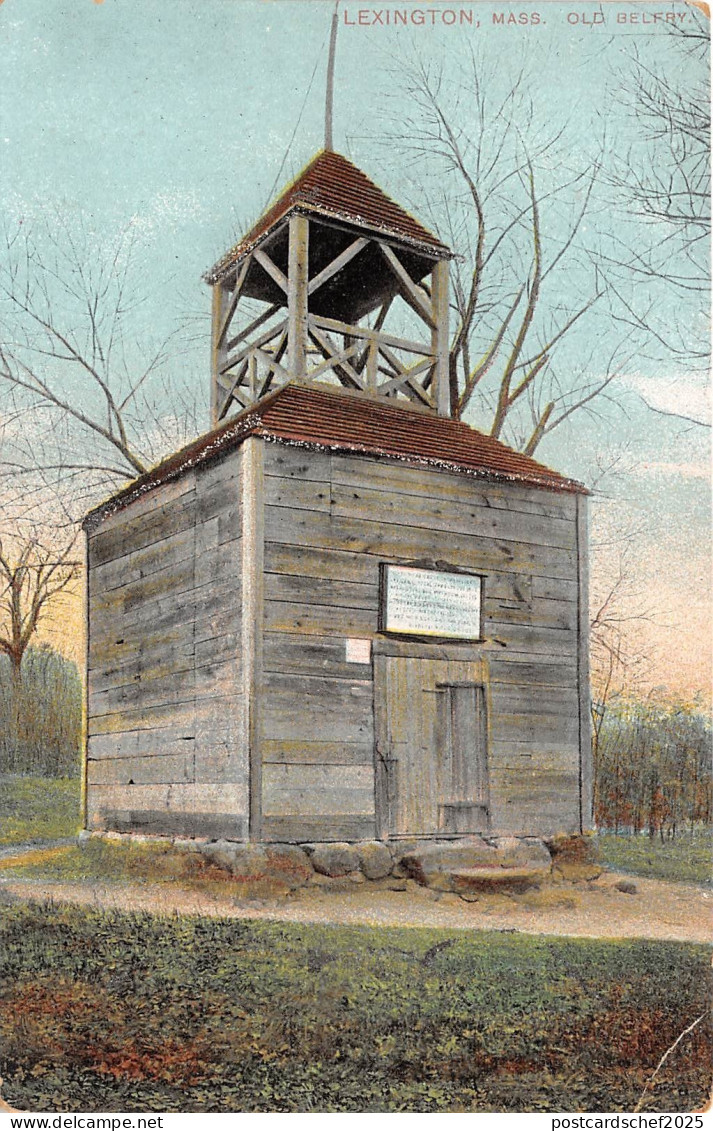B41433 Lexington Old Belfry Mass   usa