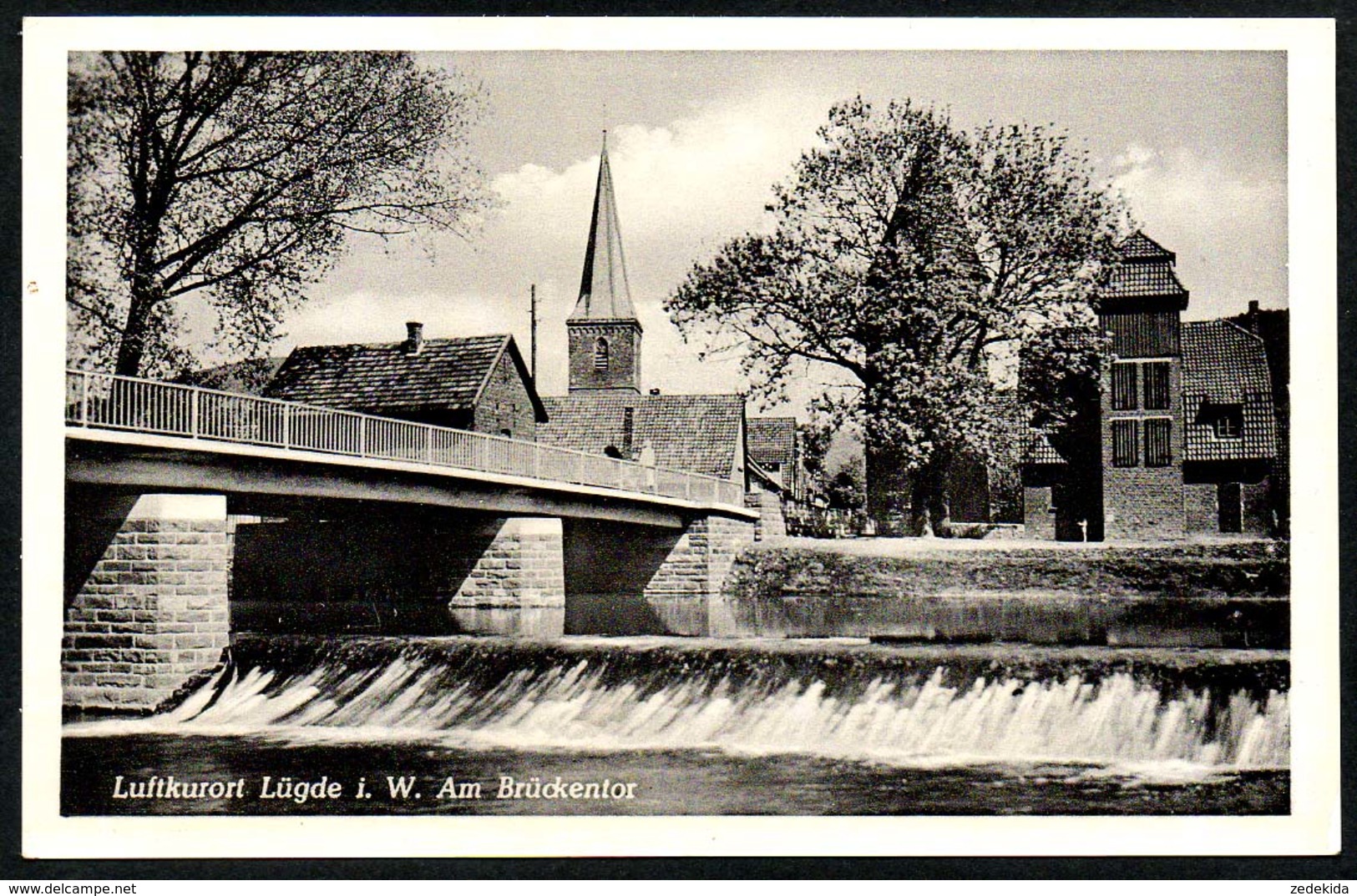 B4770 - Lüdge - Am Brückentor - Brücke Kirche - Ferdi Steinhage TOP