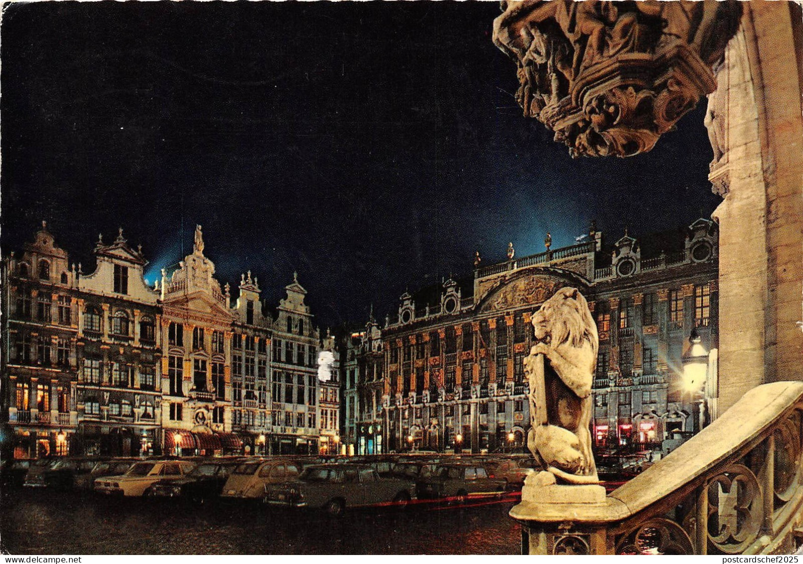 B48136 Bruxelles Grand Place la nuit   belgium