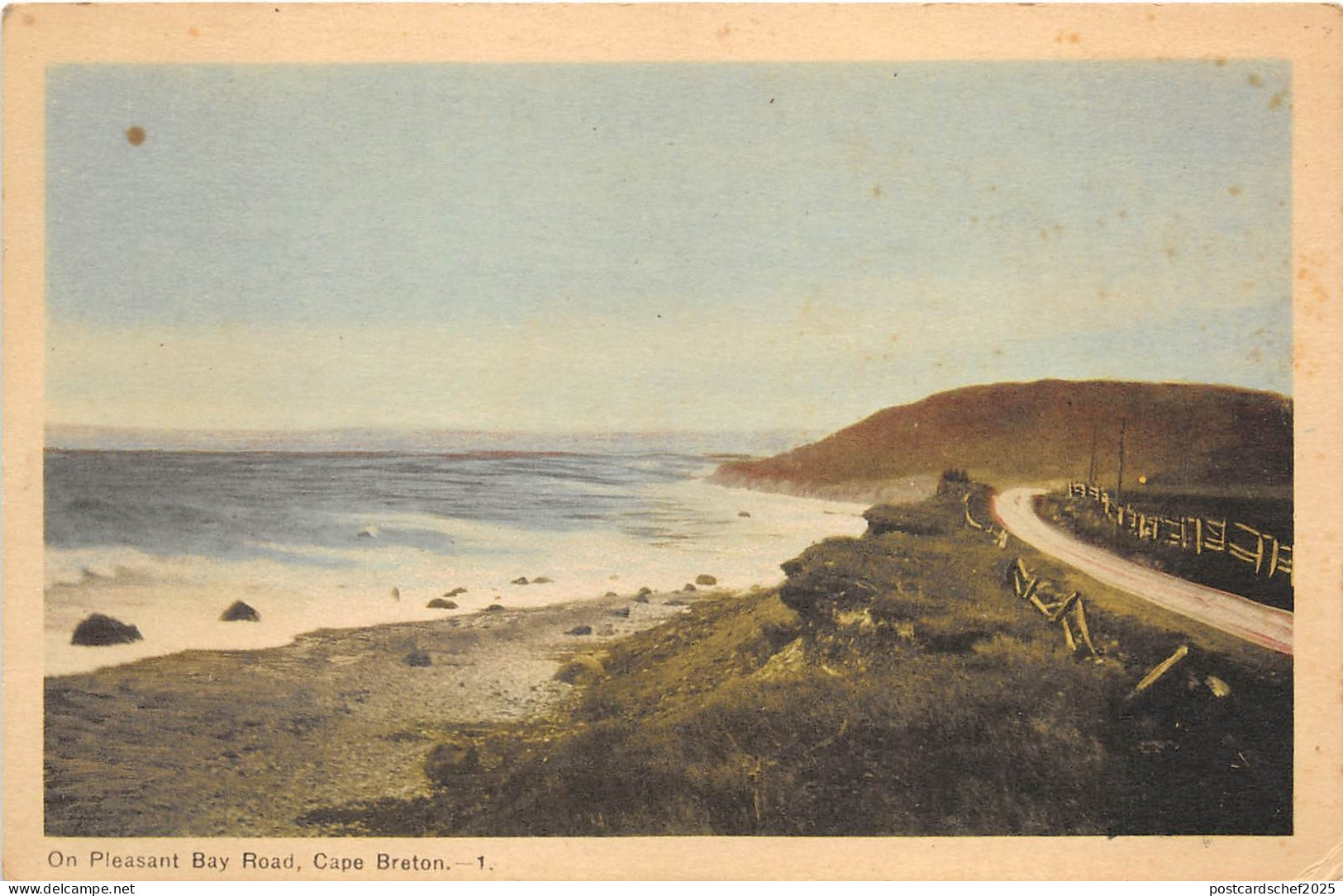 B4872 On Plesant Bay Road Cape Breton    front/back scan