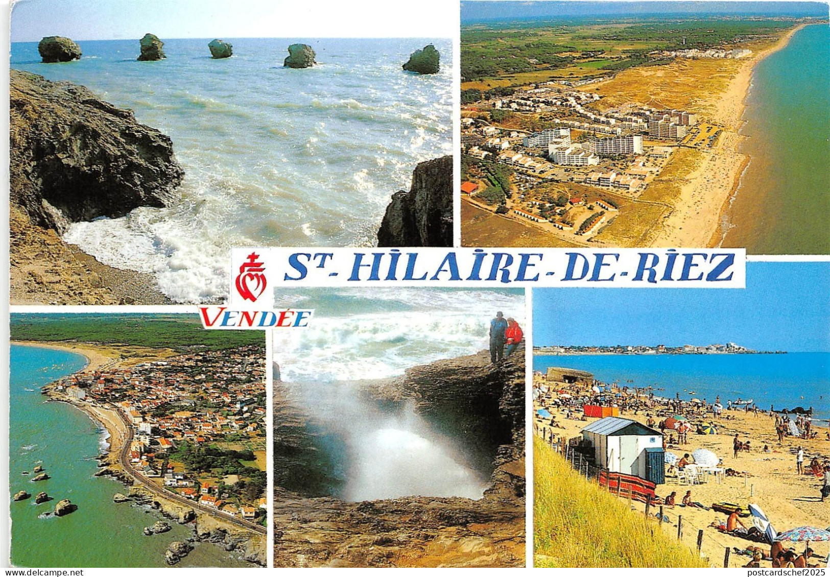 B50148 Saint Hilaire de Riez multi vues    france