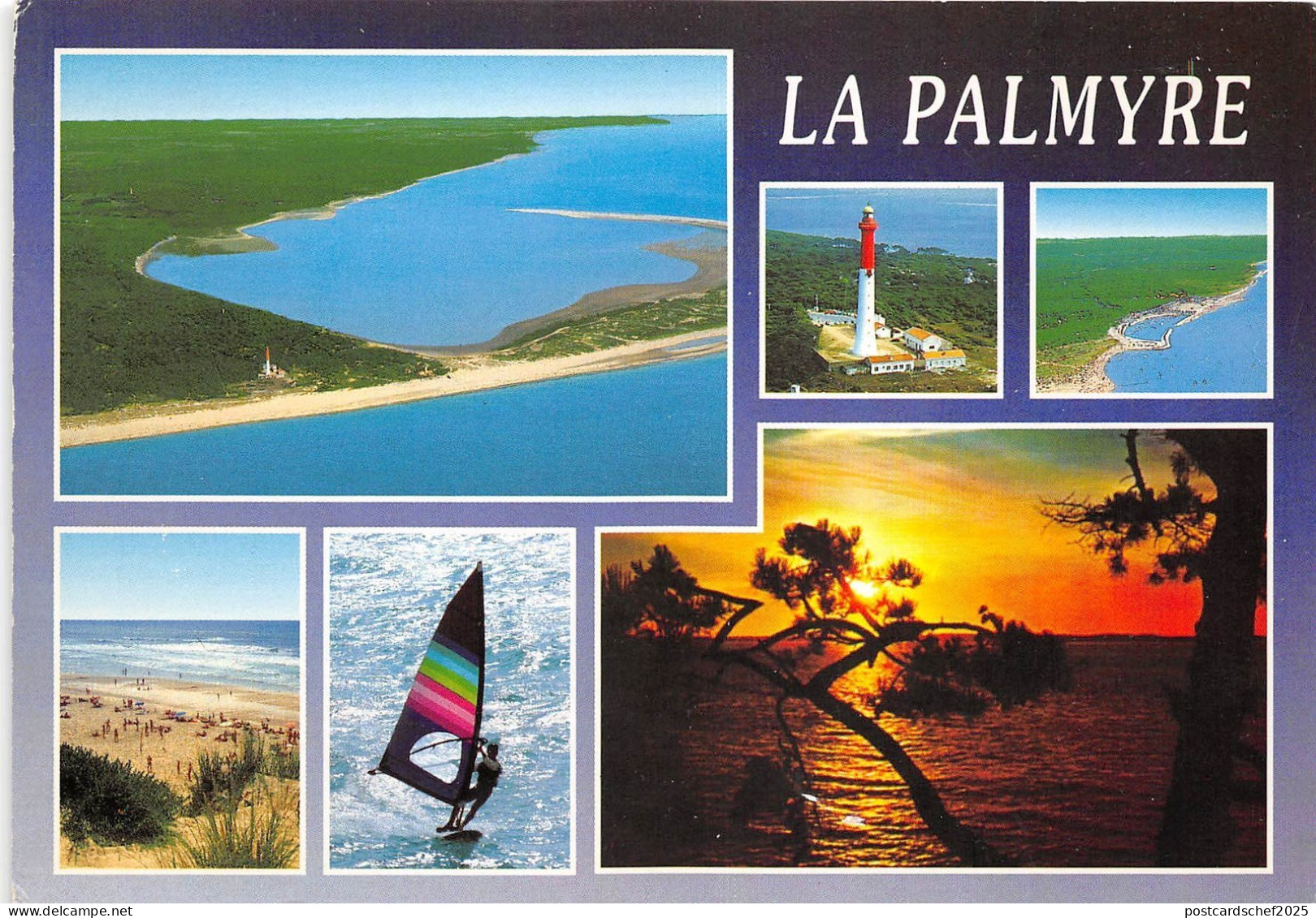 B50221 La Palmyre Les Mathes boats bateaux phare lighthouse   france