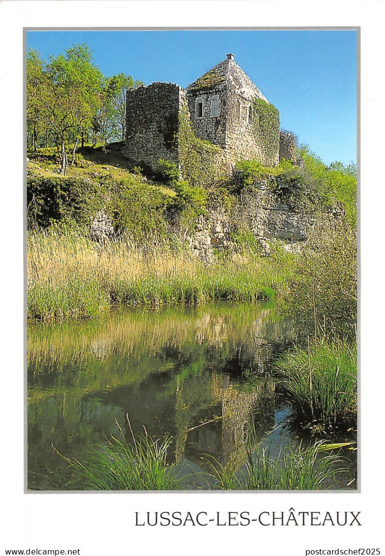B50239 Lussac les Chateaux Chapelle de l'Heritage    france