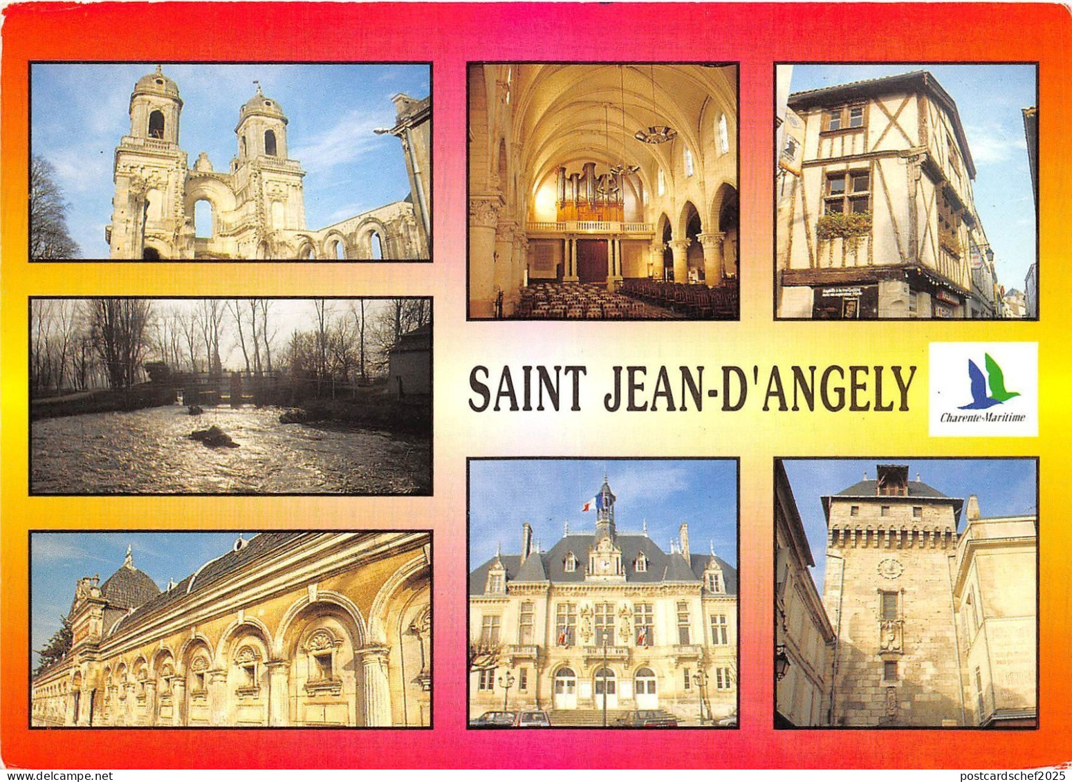 B50264 Saint Jean d'Angely multi vues  france