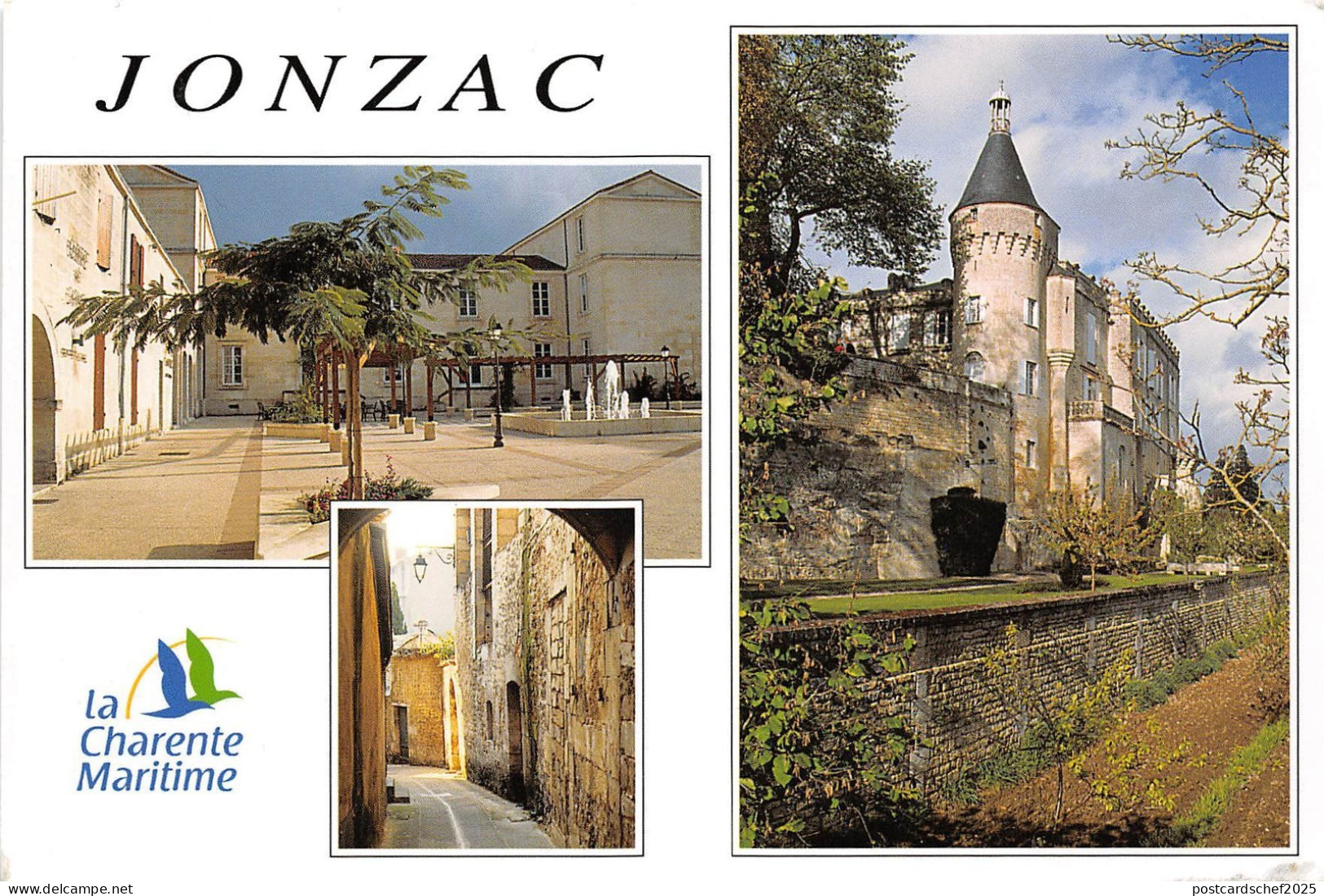 B50281 Jonzac multi vues  france