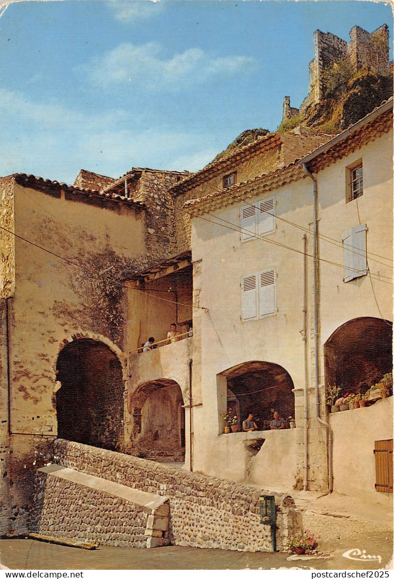 B50801 Rochemaure Quartier de la Placette  france