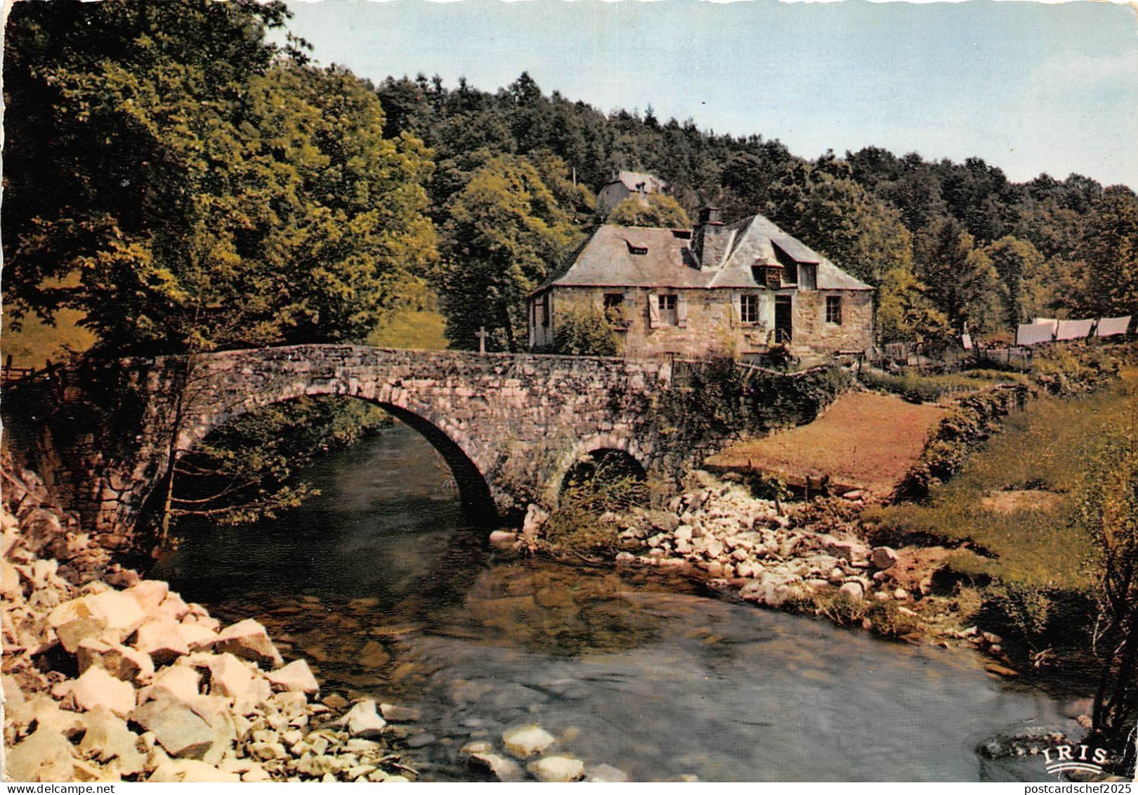 B50943 Limousin pont  france